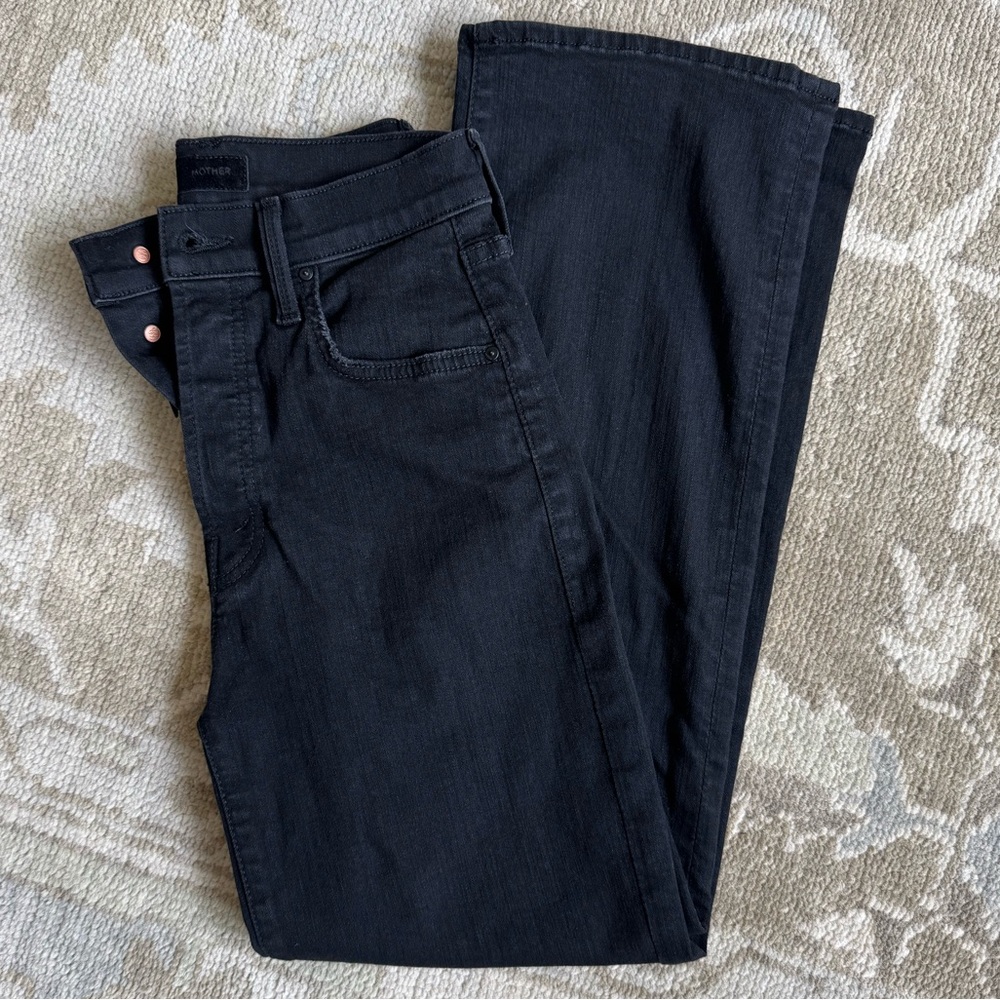MOTHER The Rambler Black Jeans